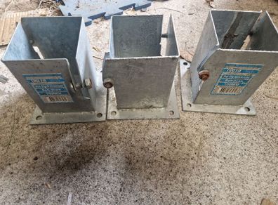 4x4 post shoes x3
