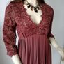 Lace draped Zara dress, size L (14 UK), new Image 2