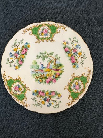 Vintage FOLEY large ceramic sandwich plate
