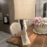 shabby chic large lamp Image 3