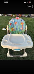 Kids colourful highchair