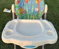 Kids colourful highchair