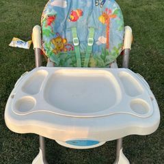 Kids colourful highchair
