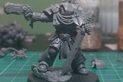 Warhammer 40K Dark angels Lieutenant OOP