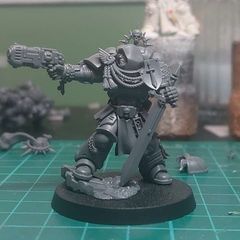 Warhammer 40K Dark angels Lieutenant OOP