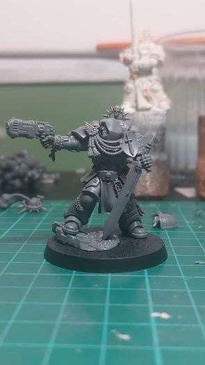 Warhammer 40K Dark angels Lieutenant OOP