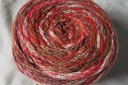 Hobbii Tea Time acrylic cake yarn 200g reds NEW