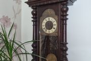 German wall clock Gustav Becker