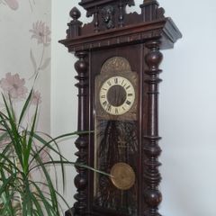 German wall clock Gustav Becker