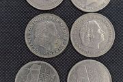 Netherlands 6 x 2 1/2 Guilden Coins