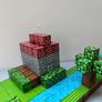 208 Pcs Magnetic Building Block Cubes  Minecraft Image 6