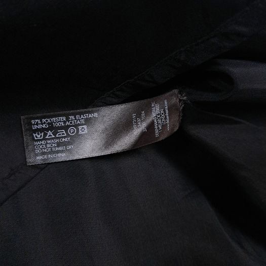 Jasper Conran Black Satin Panel A-Line Flare Midi Skirt 10UK/38EU