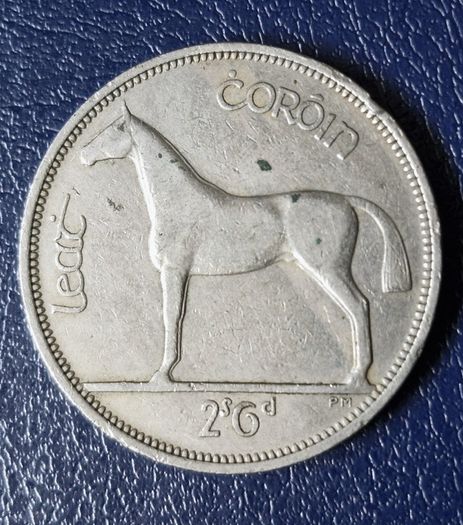 Ireland 1961 Mule Half Crown