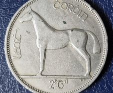 Ireland 1961 Mule Half Crown