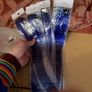 Blue hair extension Image 3
