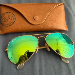 Ray-Ban Aviator Large Metal Sunglasses RB3025 Green