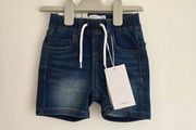 18-24m, With Tags Name It Stretchy Waistband Denim Toddler Shorts