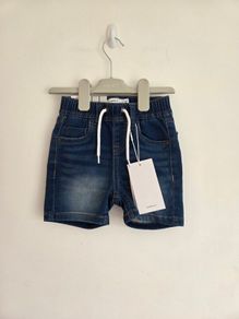 18-24m, With Tags Name It Stretchy Waistband Denim Toddler Shorts