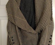 People Tree hand woven coat