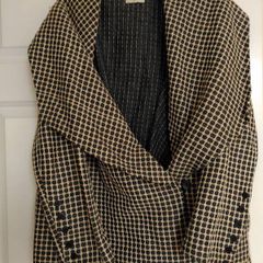 People Tree hand woven coat