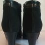 GAJA Soffice Sogno Black Suede Leather Lined Ankle Boots EU41 UK8 Italy BNIB  CAN POST Image 8