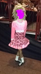 Stunning irish dancing costume