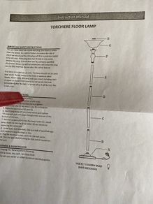Torchiere Floor Lamp