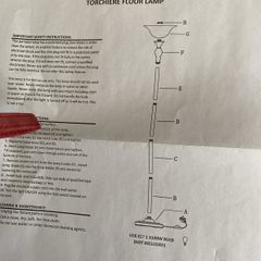 Torchiere Floor Lamp