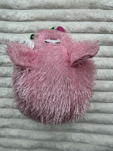 Plush Pig Paws with flowers pink Paws Dirty Please look at the pictures