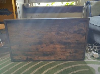 Blanket Box - faux wooden chest - please read description