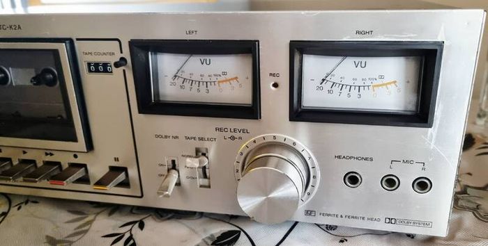 From 1977 Sony TC-K 2 A Cassette deck, Made in Japan.
