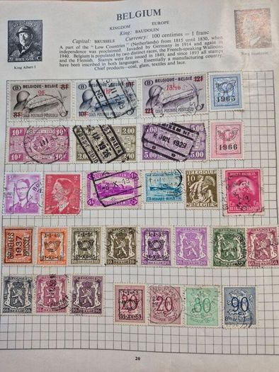 Stamps of the world stanley gibbson album