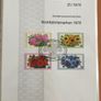 1976 Deutsche Bundespost (Germany) First Day Cover pages (23) in Lindner Album Image 6