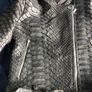 Ladies python leather jacket Image 4