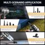Vacuum Cleaner, 22000Pa Car Vacuum Cleaner Cordless Powerful, Brushless Motor, Multiple Brush Heads, 4-in-1 Multifunctional Portable Mini Car Hoover for Office/Home/Pet Hair, Dark Grey Image 5