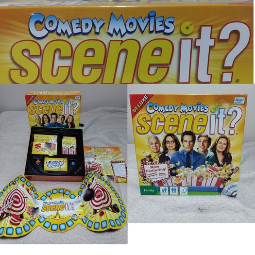 Scene It? Comedy Movies DELUXE EDITION The DVD Board Game