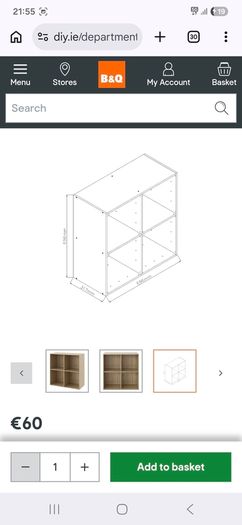 Cube storage