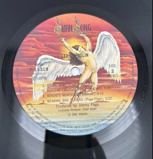 LP Vinil - Led Zeppelin - Coda +  Presence - Japanese pressing.