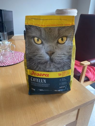 Catelux Josera dry cat food 2kg quality German brand