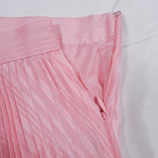 Club Monaco Pastel Pink Pleated Midi Skirt 4US/8UK/36EU