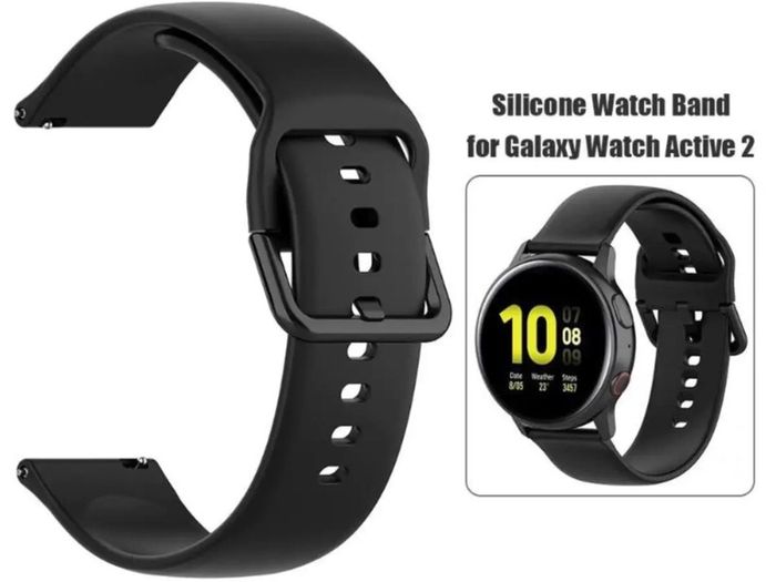 20mm Silicone Band Strap For Samsung Galaxy Watch Active 2 Huawei Watch GT 42mm