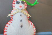 handmade snowman decoration