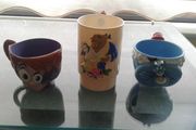 Vintage "Walt Disney's World on Ice"  "Aladdin"  and "Beauty and The Beast" Mug From 15Euro EACH