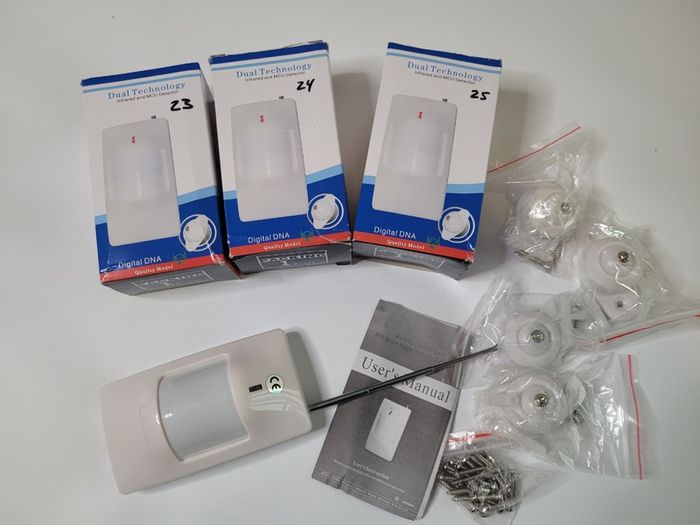 Complete home security alarm system