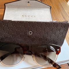 Gucci tortoise shell sunglasses