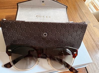 Gucci tortoise shell sunglasses