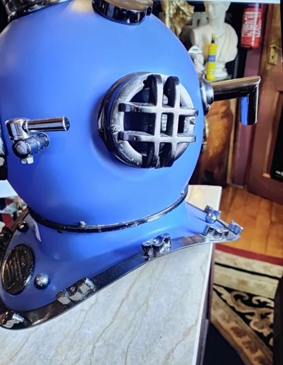 Two diving helmets