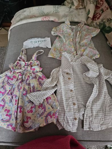 9-12months girls clothes 22 items
