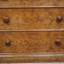 Superb Victorian Figured Pitch Pine Chest of Drawers Image 5