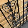 iron double bed frame Image 3